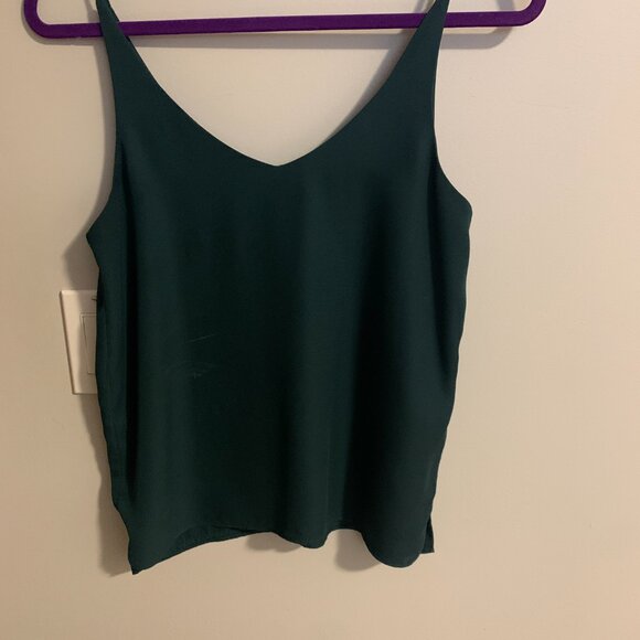 Simons Green V Neck Tank - Picture 3 of 3